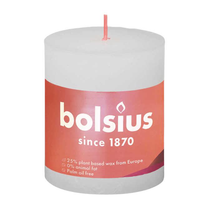 Bolsius Rustiek cloudy white 80/68