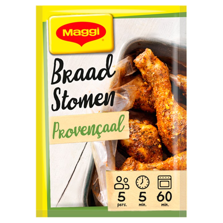 Maggi Braadstomen Proven&amp;ccedil;aal Zakje 28g