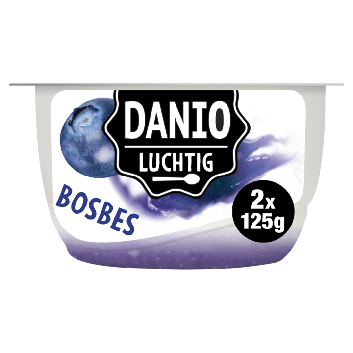 Danio Luchtige Kwark Bosbes 2 x 125g
