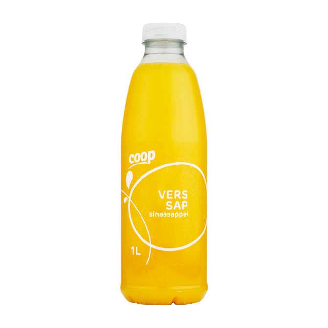 Coop Vers sap sinaasappel fles