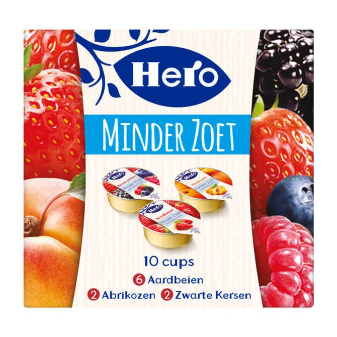 Hero Minder zoet variatie jam cups