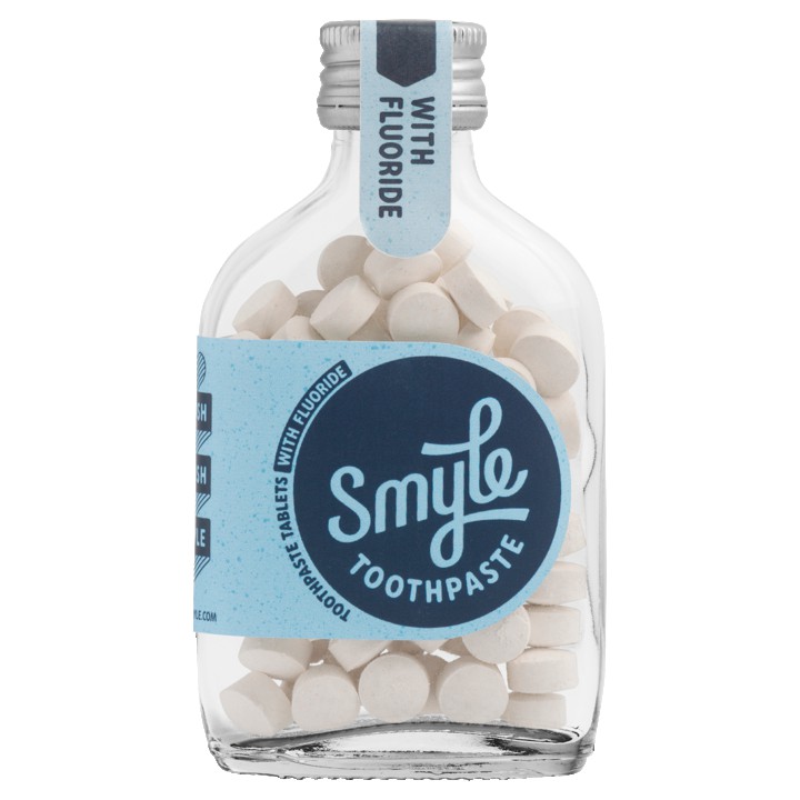 Smyle Tandpasta Tabs - Flesje 65 tabs - Fluoride