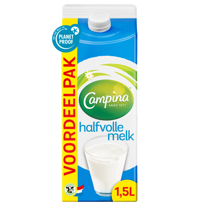 Campina Halfvolle melk 1, 5L