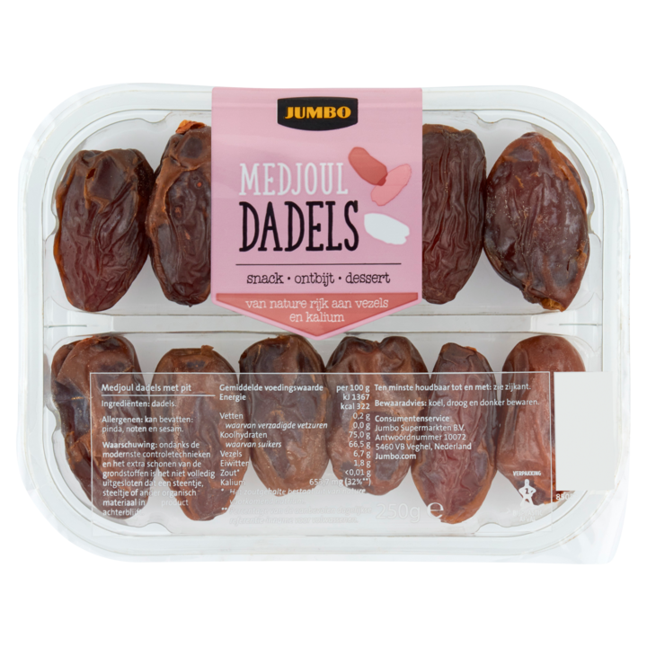 Jumbo Medjoul Dadels 250g