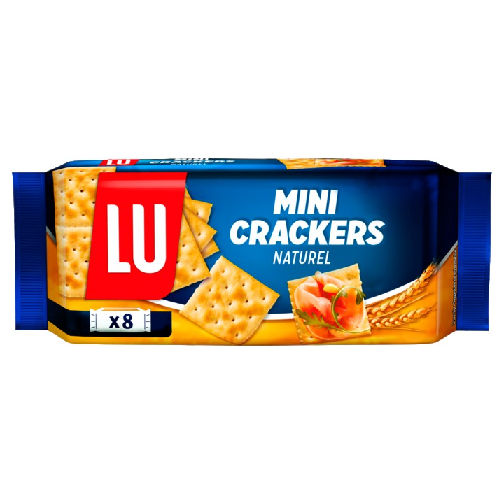 LU Mini Crackers Naturel 8 Pakjes 250g