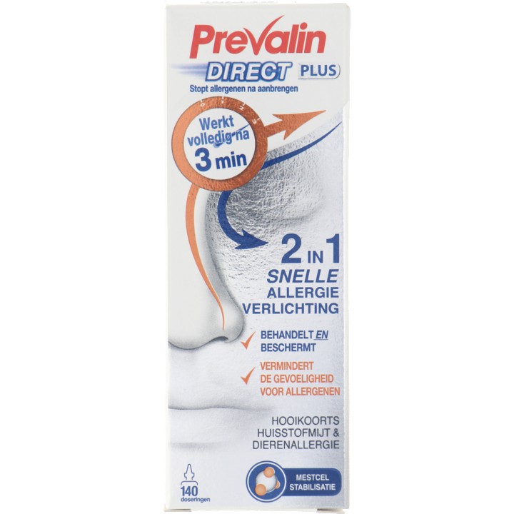 Prevalin Direct plus bij hooikoorts, 20ml