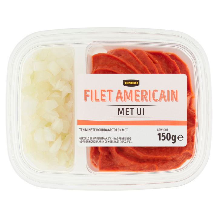 Jumbo Filet Americain met Ui 150g