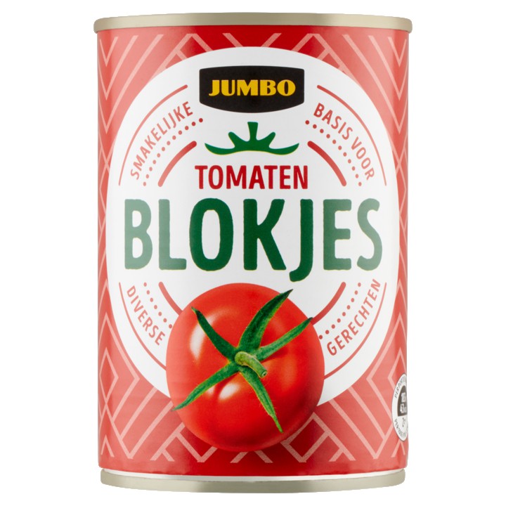 Jumbo Tomatenblokjes 400g