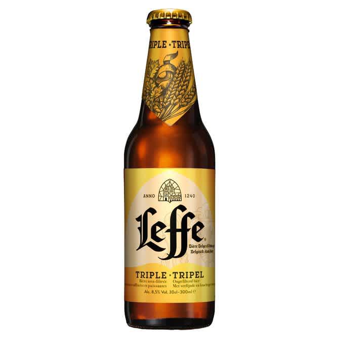 Leffe Tripel Belgisch abdijbier fles