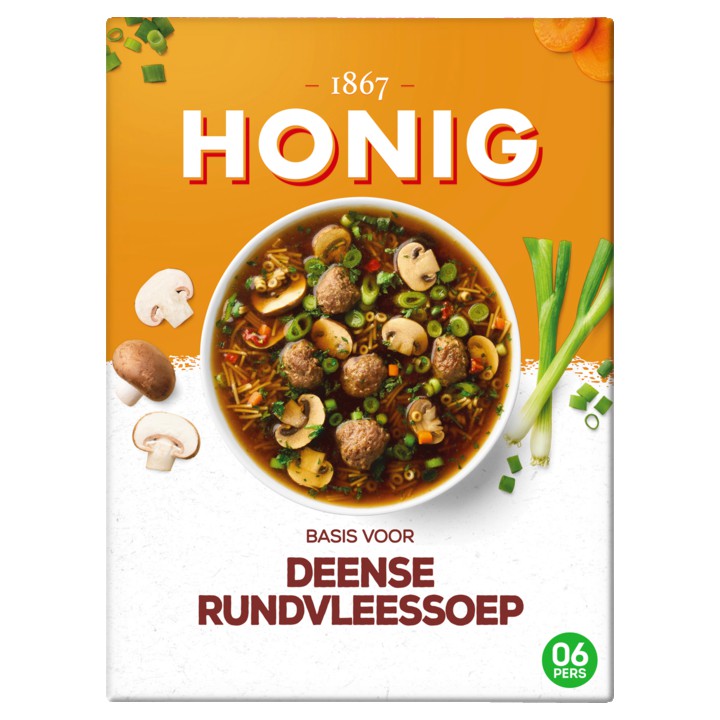 Honig Maaltijdmix voor Deense Rundvleessoep 74g