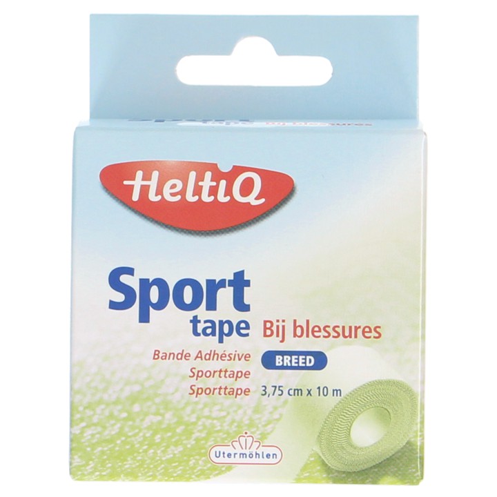 HeltiQ Sporttape breed (10 m x 3,75 cm)