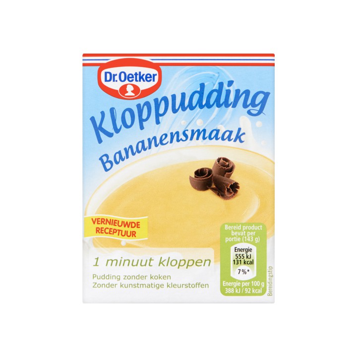 Dr. Oetker Kloppudding Banaan 74g