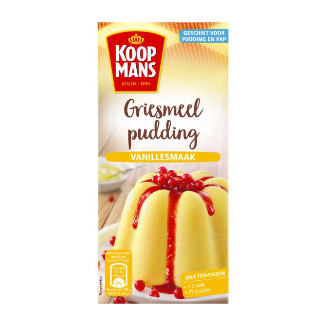 Dr. Oetker Griesmeelpudding vanillesmaak