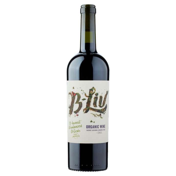 B-Liv - Cabernet Sauvignon - Carmen&amp;egrave;re - Biologisch - 750ML