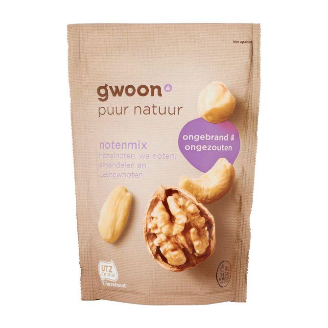 g'woon Ongebrande notenmelange ongezouten