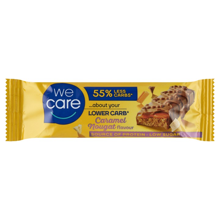 Wecare Reep Caramel Nougat Flavour 35 g Wikkel