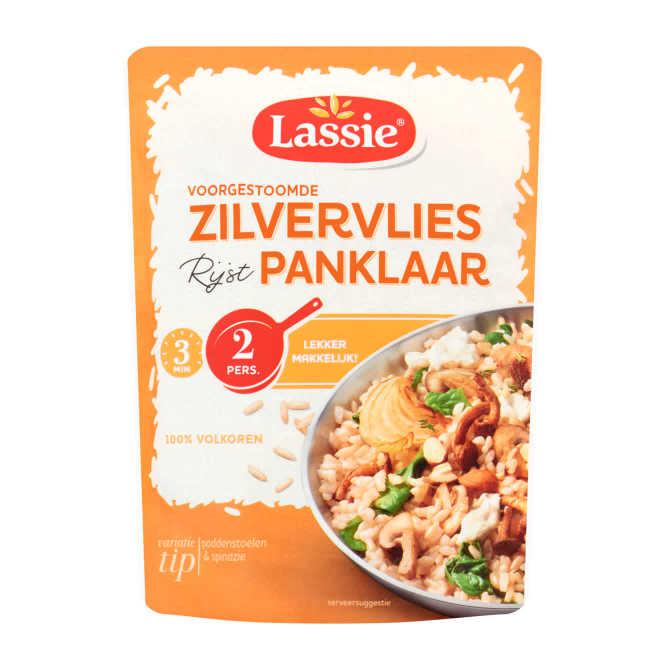 Lassie Voorgestoomde zilvervliesrijst panklaar