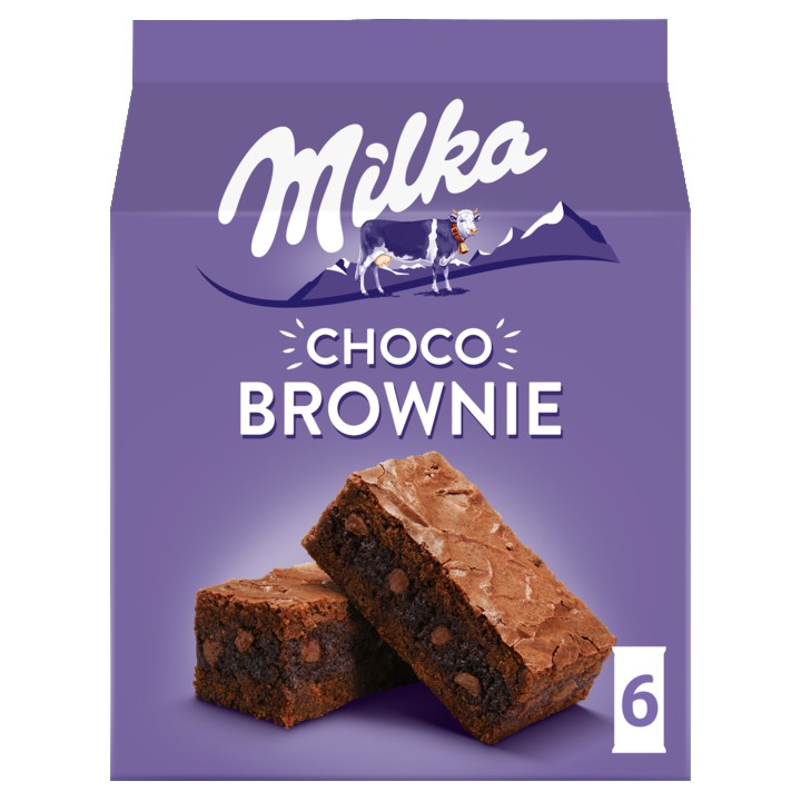 Milka Choco Brownie 6 Brownies 150g