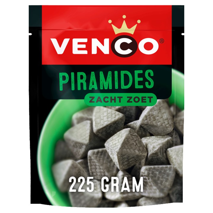 Venco Piramides Drop 225g