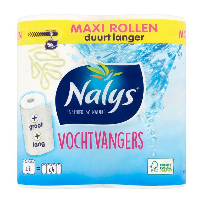 Nalys Vochtvangers maxi keukenpapier