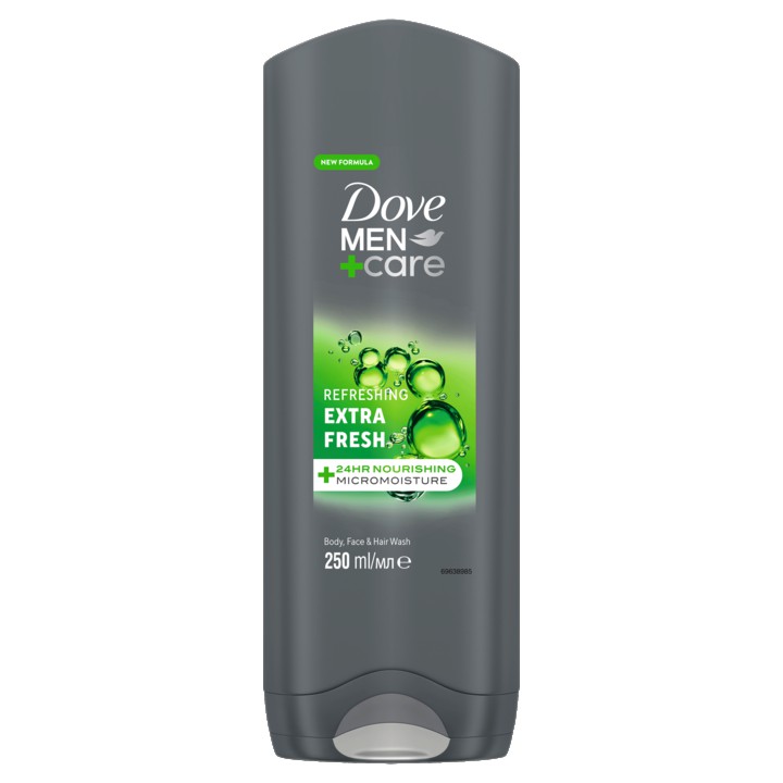 Dove Men+Care 3-in-1 Douchegel Extra Fresh 250ml