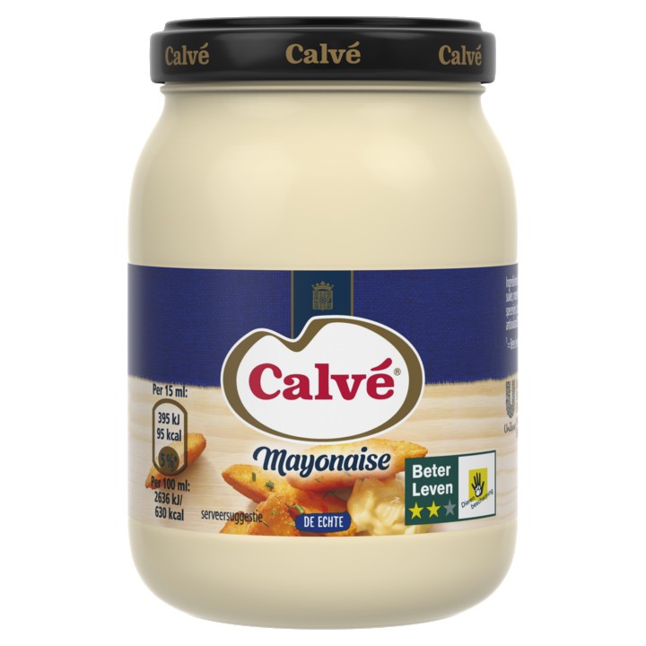 Calve De &amp;Eacute;chte Mayonaise Pot 225ml