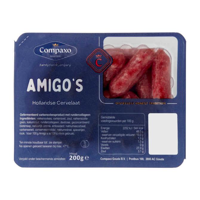 Compaxo Amigo&#039;s hollandse cervelaat