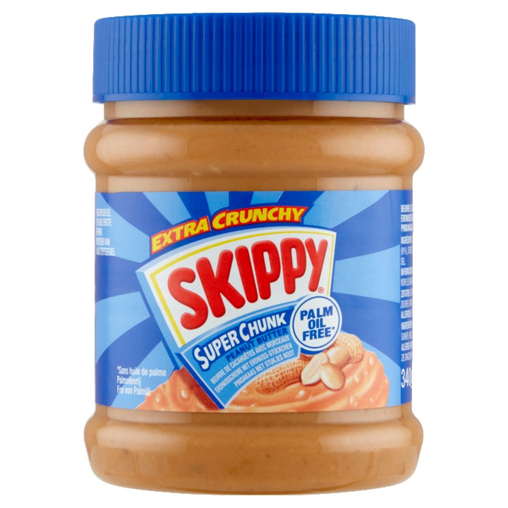 Skippy Super Chunk Pindakaas met Stukjes Noot 340g