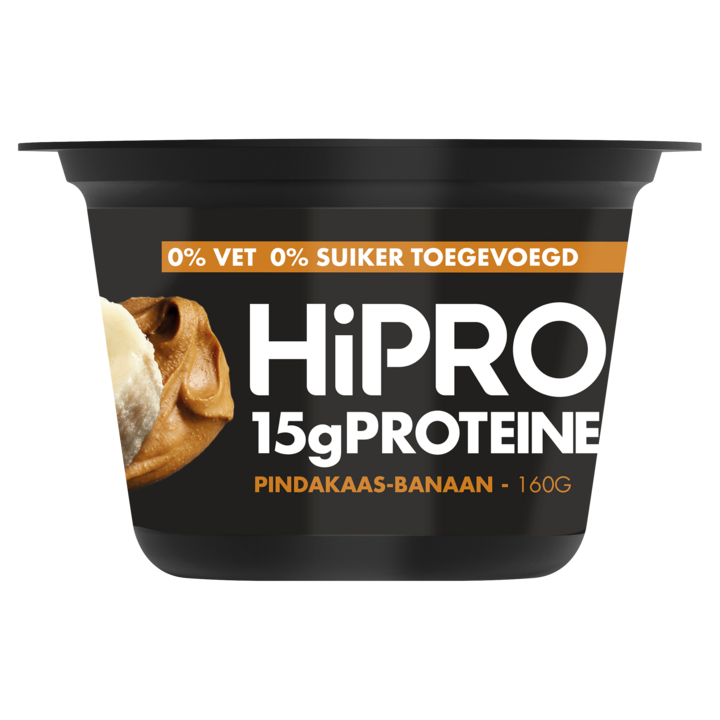 HiPRO Prote&amp;iuml;ne Skyr Stijl Pindakaas Banaan 160g