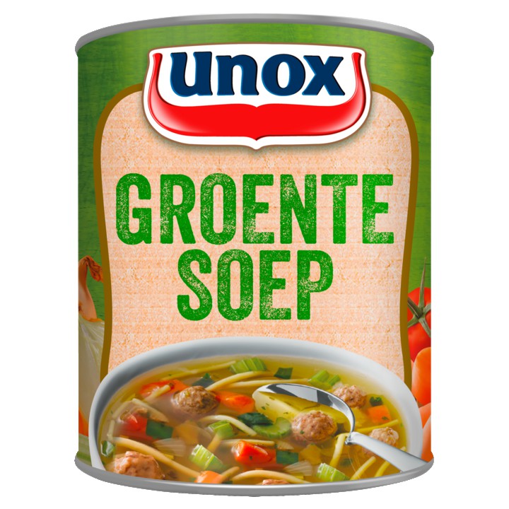 Unox Soep in Blik Originele Groentesoep 800ml