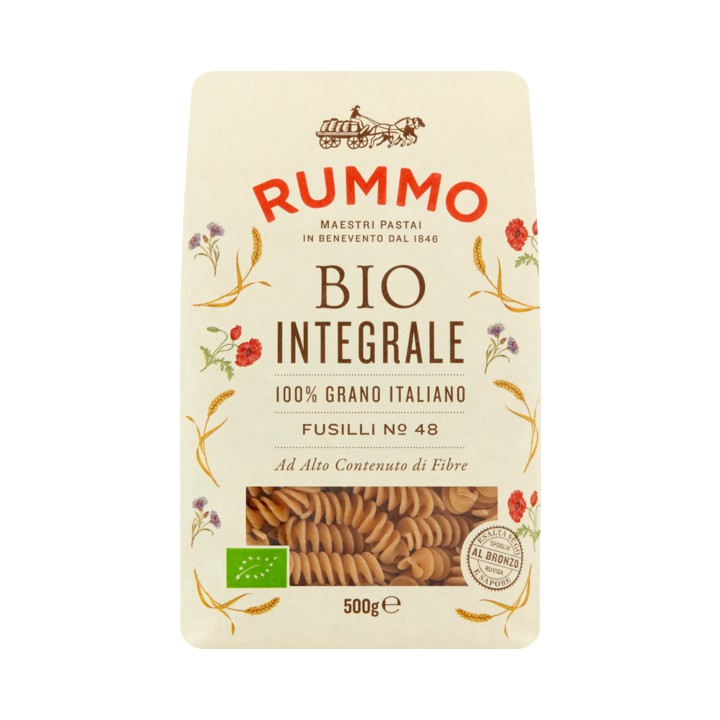 Rummo Bio Volkoren Fusilli  N&amp;deg; 48 500g