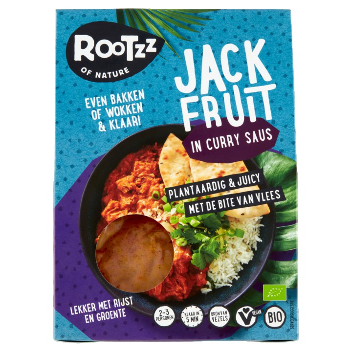 Rootzz of Nature Jackfruit in Curry Saus 325g