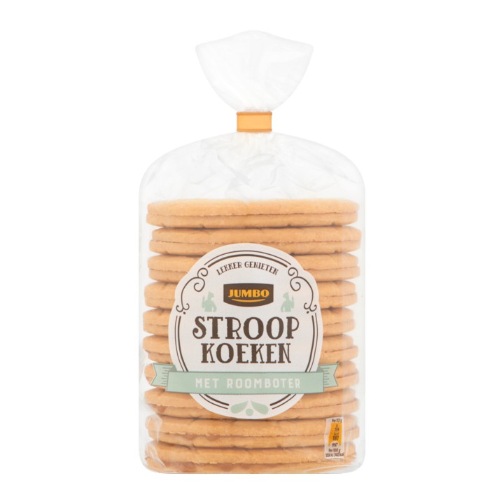 Jumbo Stroopkoeken met Roomboter 375g