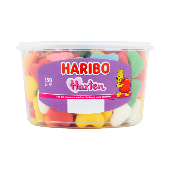 Haribo Harten 150 Stuks 1050g