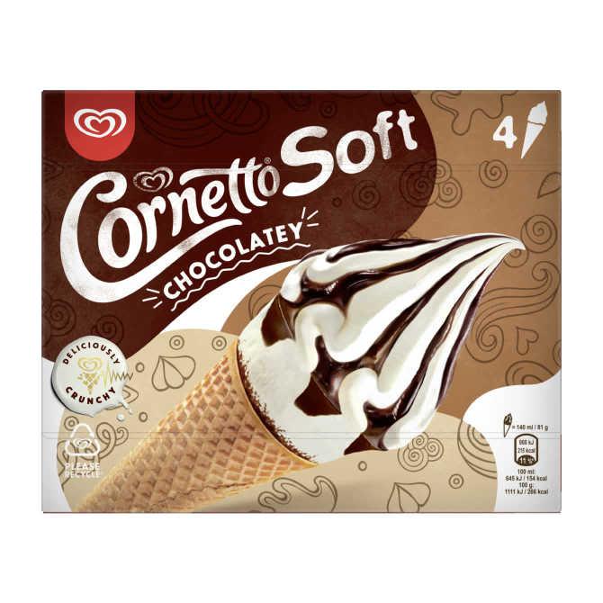 Cornetto Soft chocolate