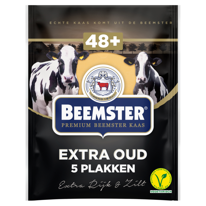 Beemster 48+ extra oud plakken 125g