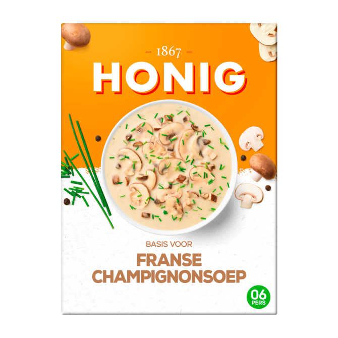 Honig Franse champignon soep