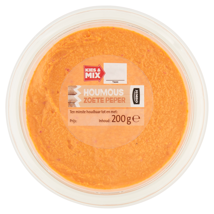 Jumbo Houmous Zoete Peper 200g