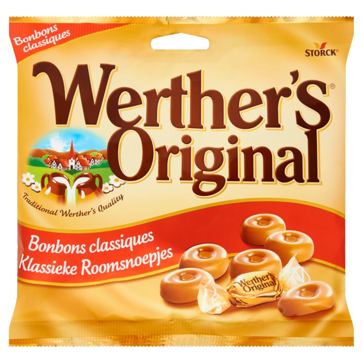 Werther&amp;#x27;s Original Klassieke Roomsnoepjes Zak, 175 gram