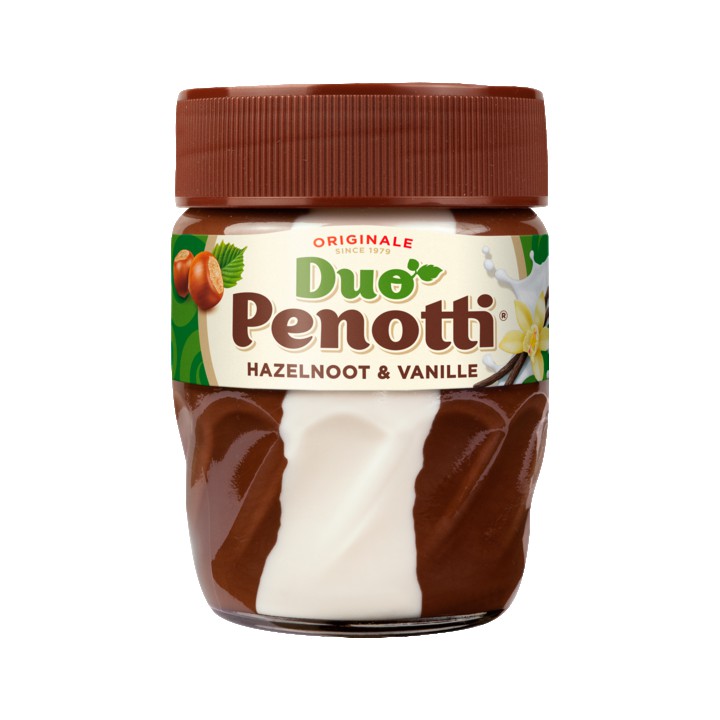 Duo Penotti Hazelnoot &amp;amp; Vanille 225g