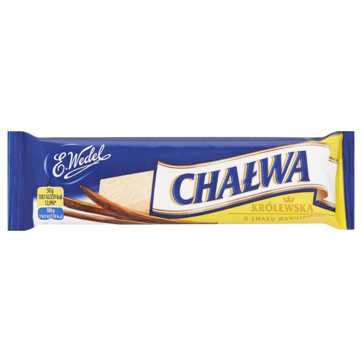 E. Wedel Cha&amp;#322;wa Vanille Halvareep 50g