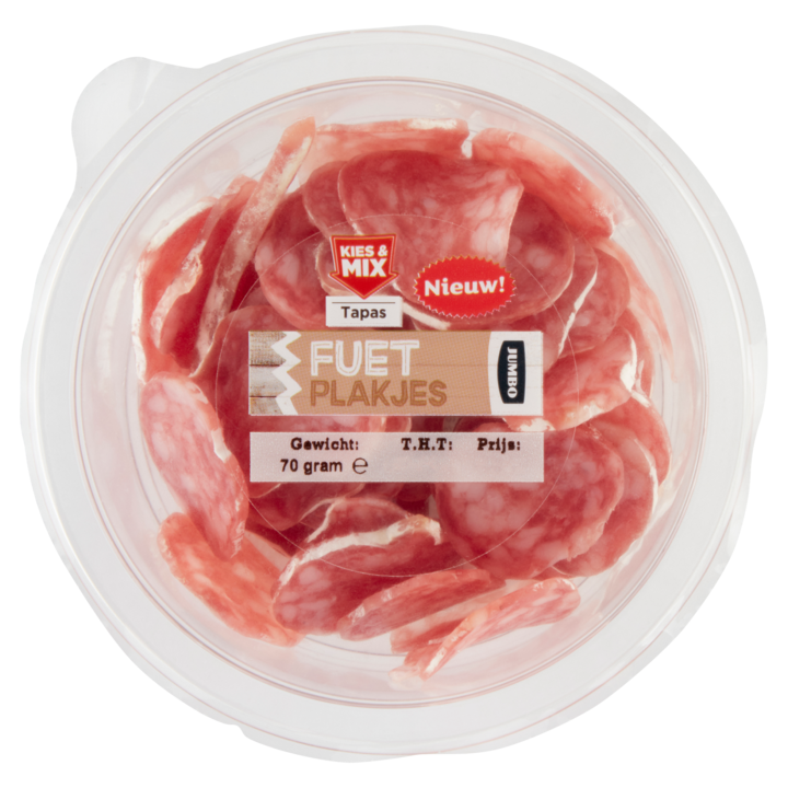 Jumbo Fuet Plakjes 70g