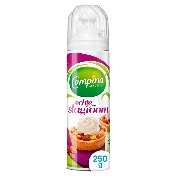 Campina Echte Slagroom 250 g Spuitbus