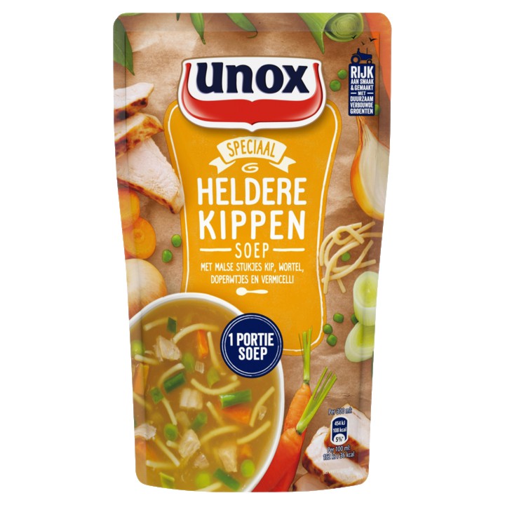 Unox Speciaal soep heldere kippensoep