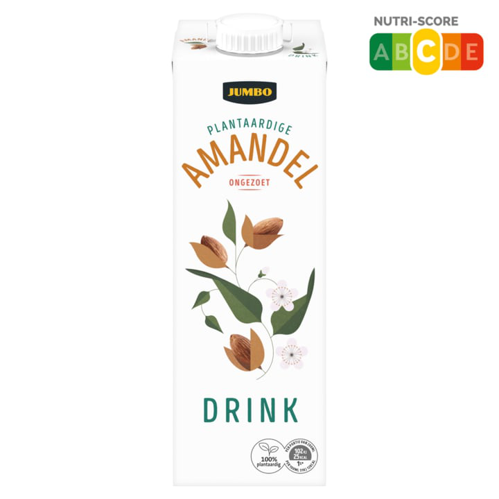 Jumbo Amandel Drink Ongezoet 1L