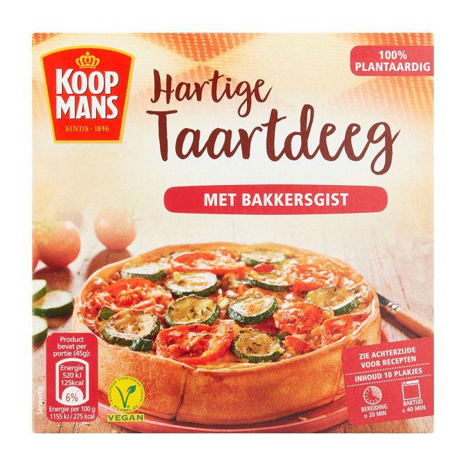 Koopmans Deeg voor Hartige Taart