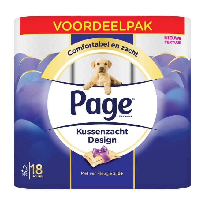 Page Toiletpapier kussenzacht voordeelpak