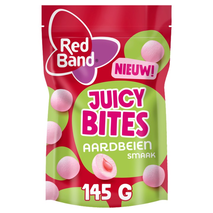 Red Band Juicy Bites Strawberry 145g