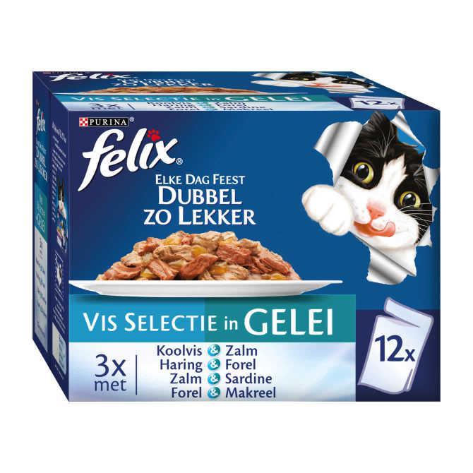 FELIX Elke Dag Feest Vis Selectie in Gelei 12x85g