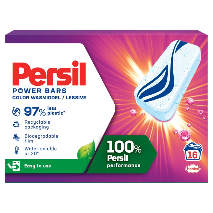 Persil Color Power Bars Wasmiddel - 16 Wasbeurten